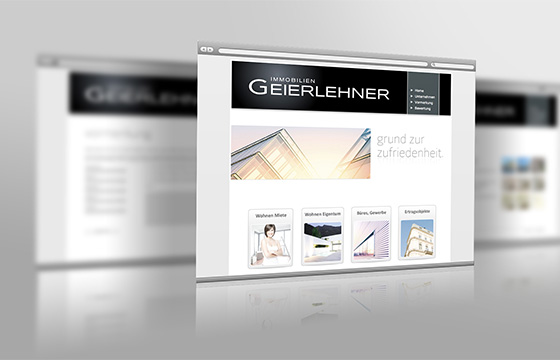 Webdesign Immobilien Geierlehner