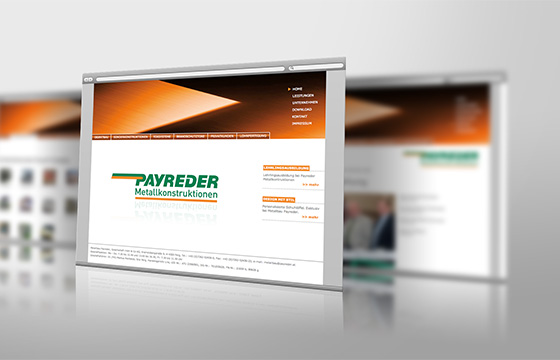 Webdesign Metallbau Payreder