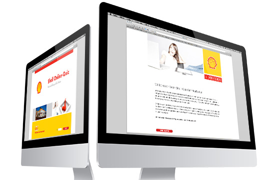 Webdesign Shell Online-Quiz