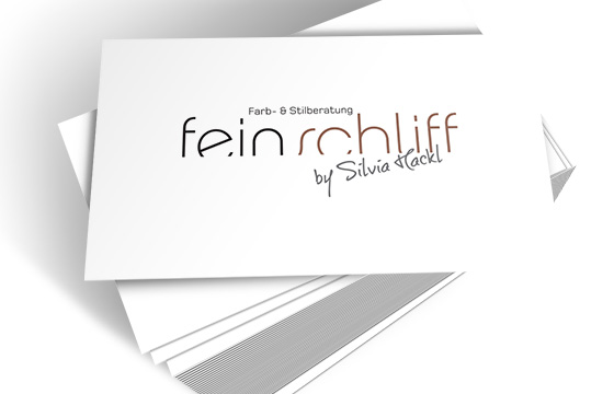 Logodesign feinschliff by Silvia Hackl
