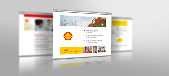 Webdesign Shell Seminarprogramm Schweiz